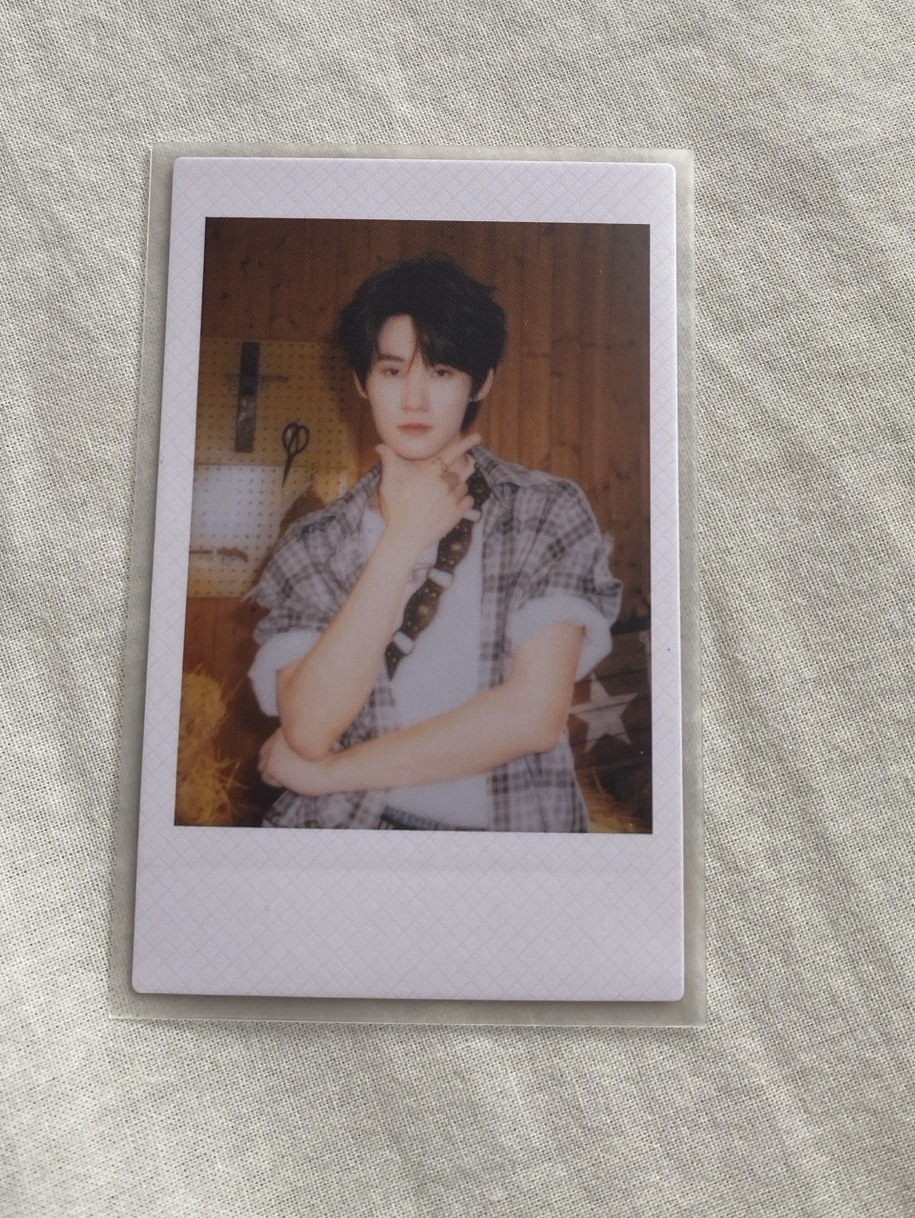 張真源台曆比七拍立得