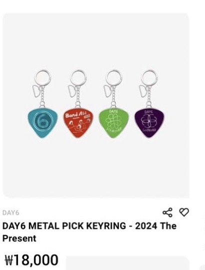 DAY6 吊飾 2024 The Present