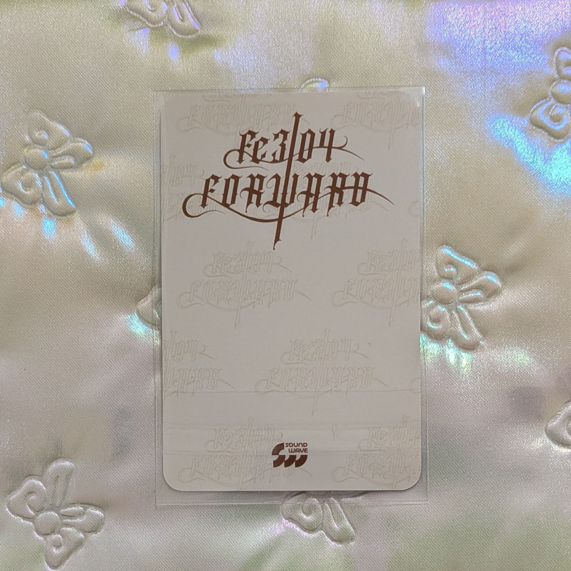 🖤 FORWARD sw 3.0 簽售卡 航海日記莉