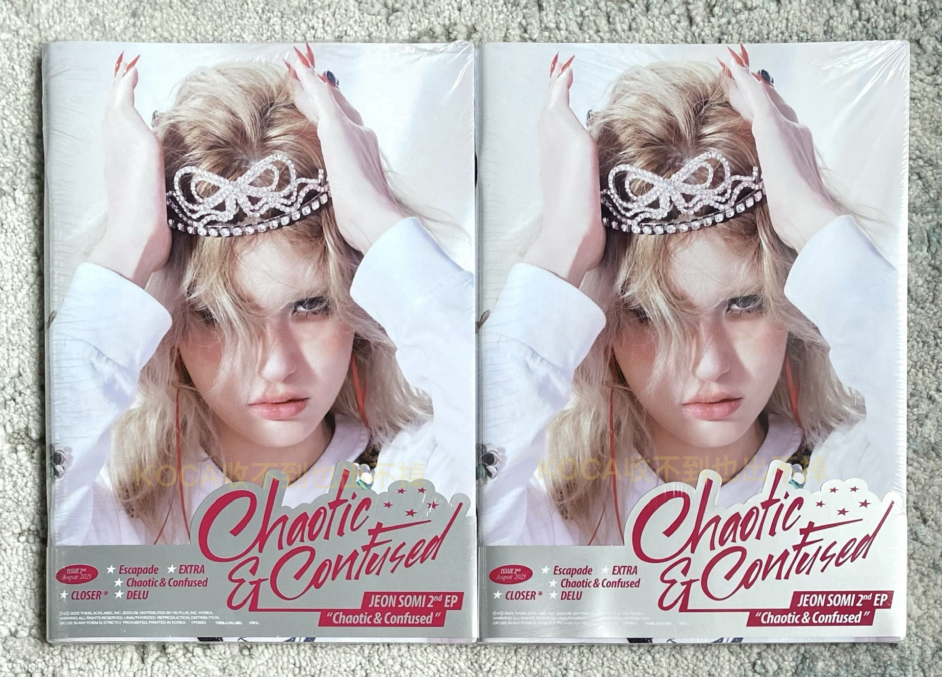 somi微音樂幸運卡+未拆專