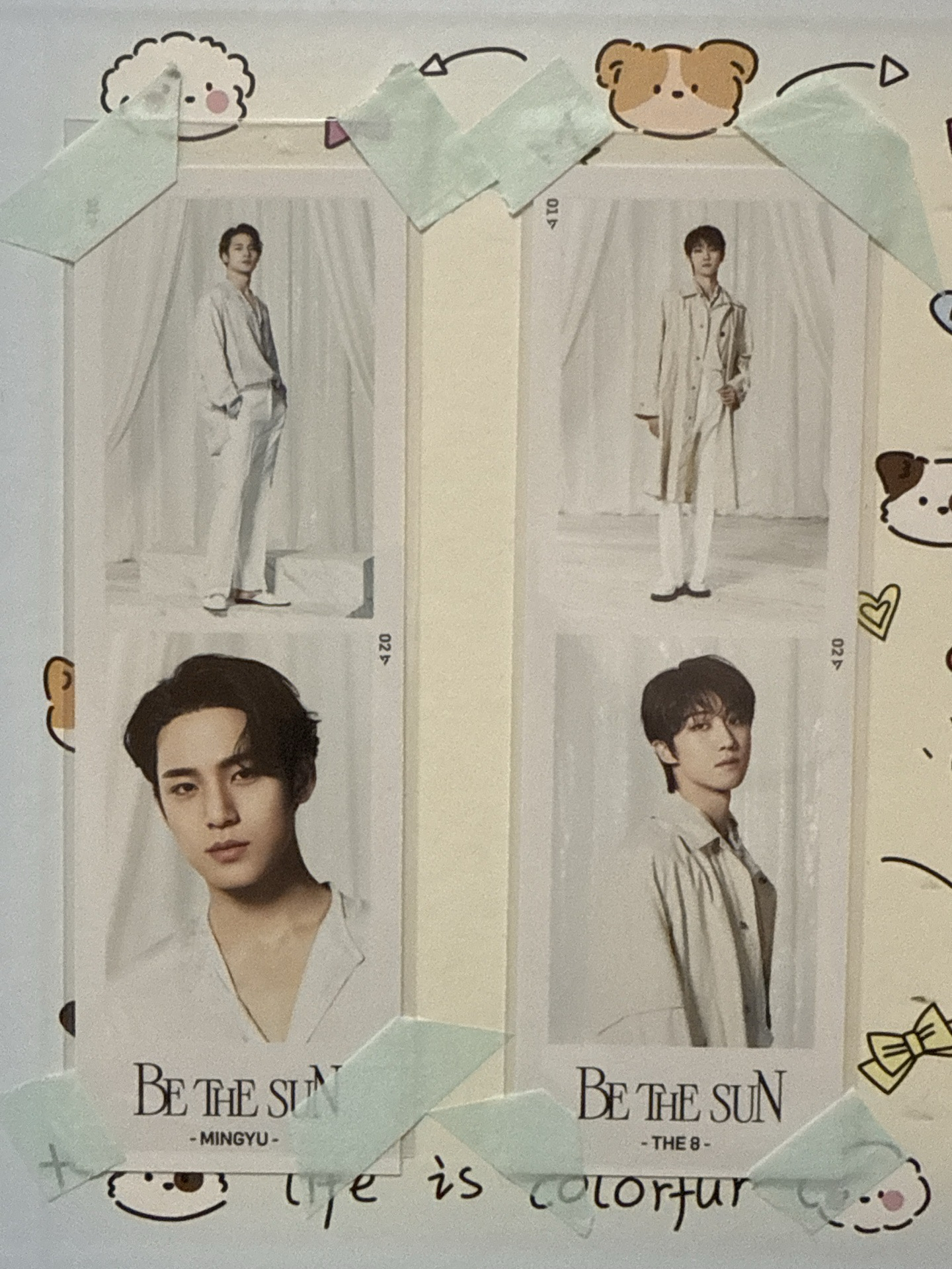 🤍BE THE SUN 人生四格 奎八