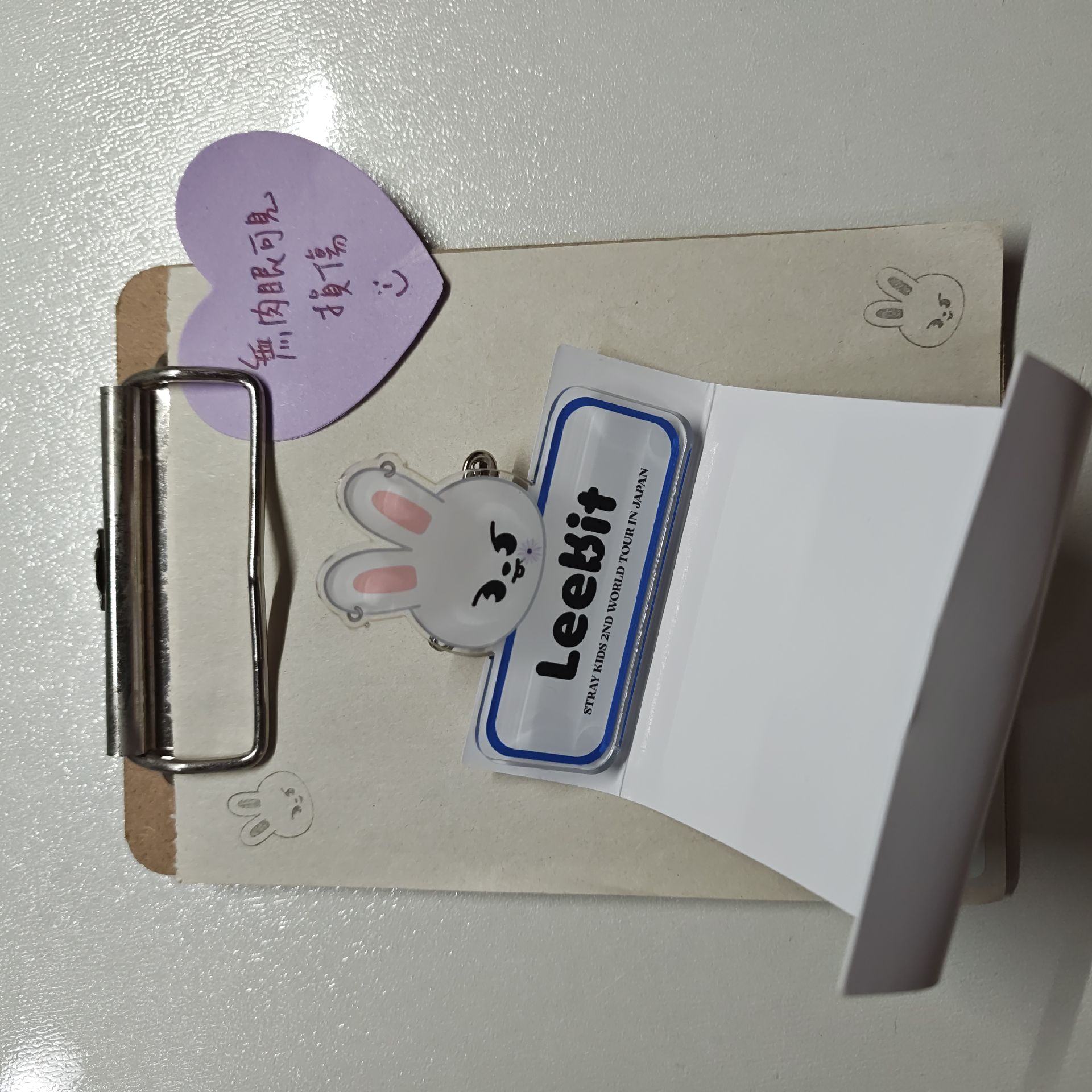 Stray Kids 旻浩 Leebit 別針