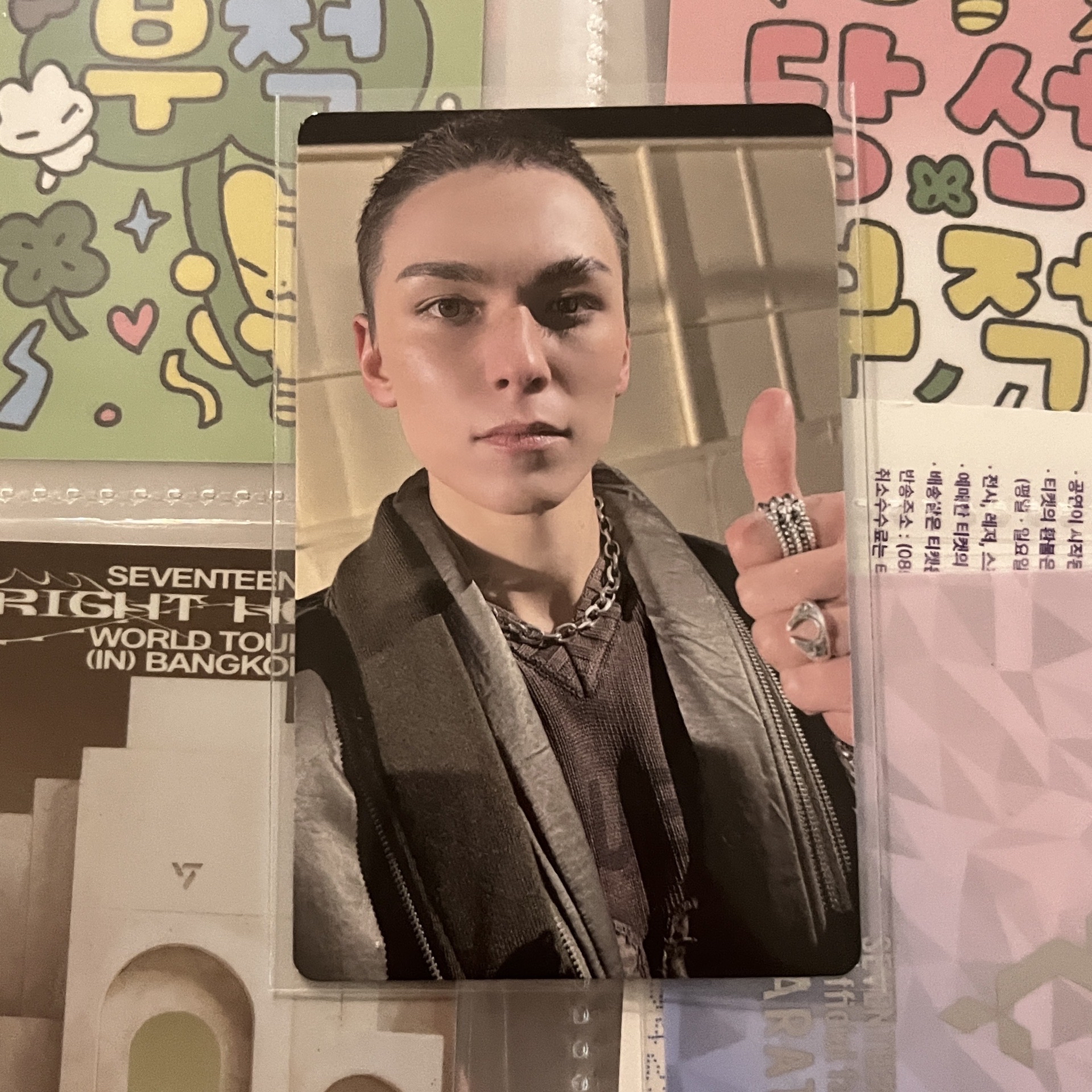 VERNON 正五 wvs PB預售 特典卡 