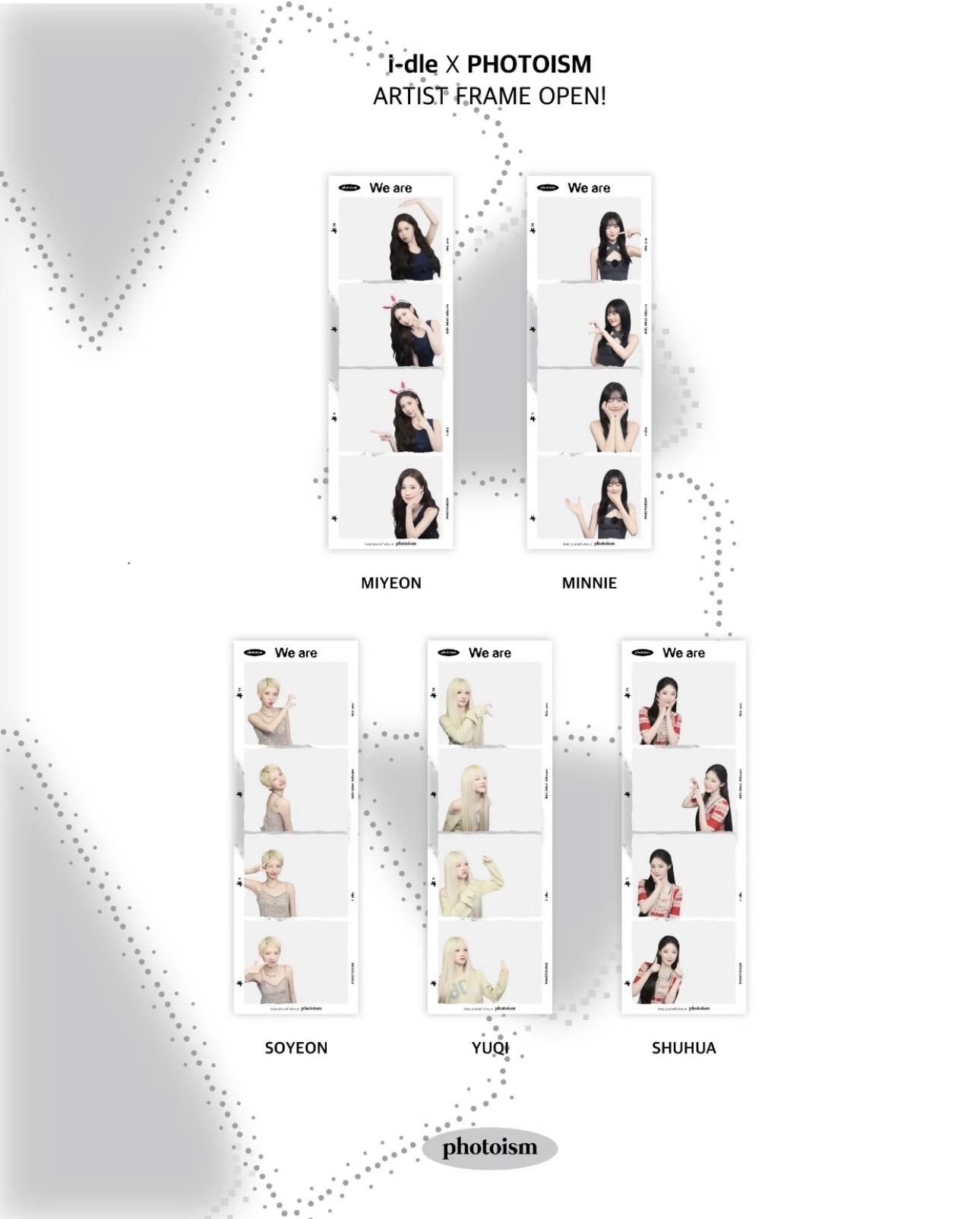 現貨 I-dle WeAre人生四格