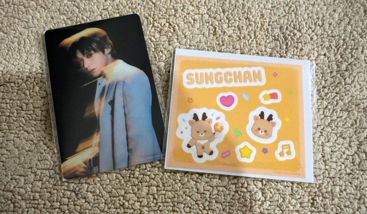 RIIZE 一番賞 - 彬卡 + 烏拉鹿貼紙