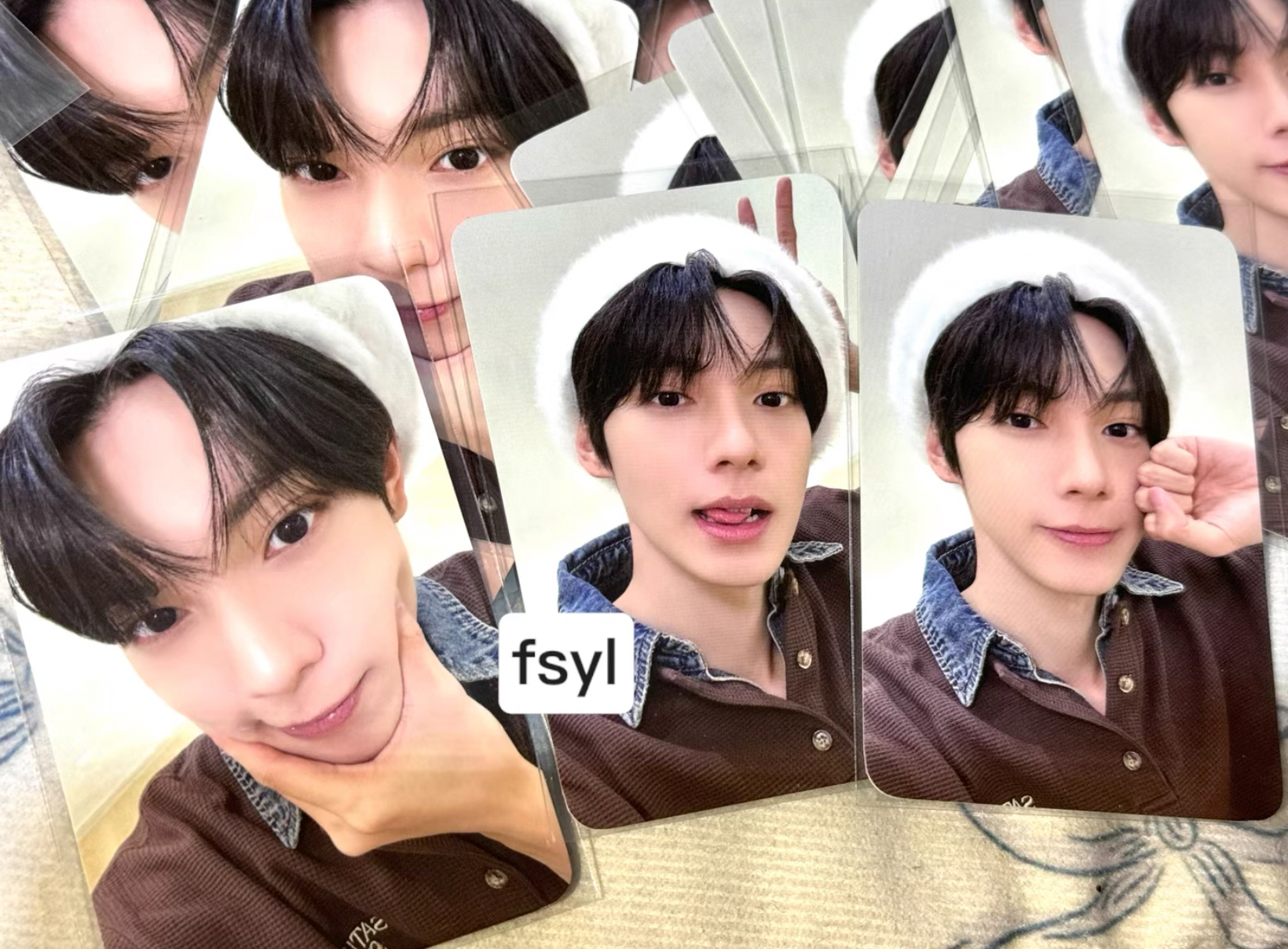 Wm線上簽售卡三張一套