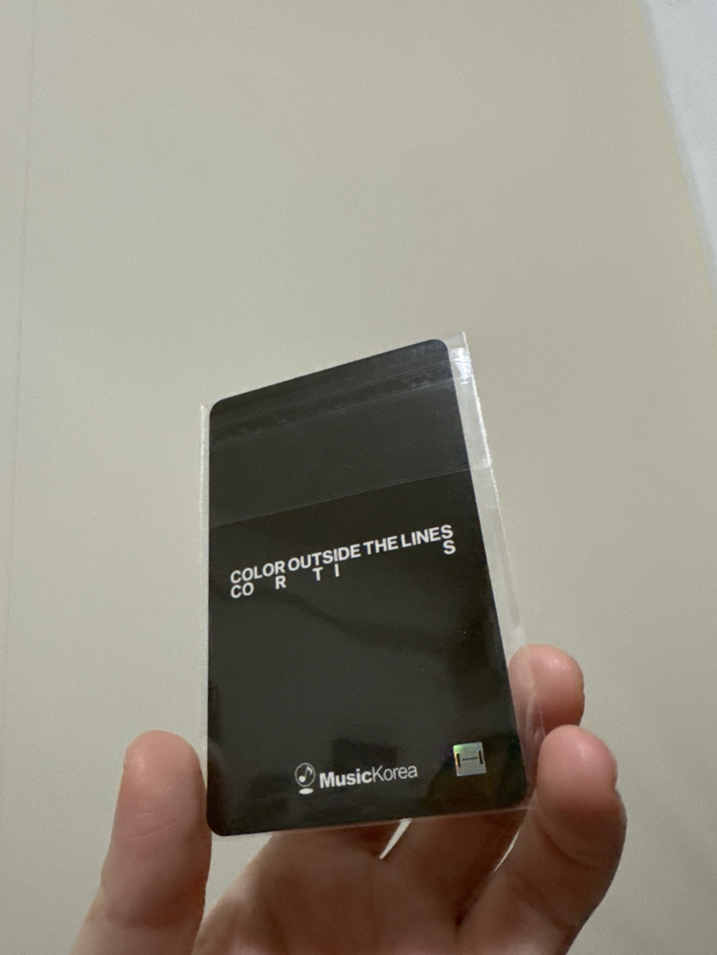 MK安乾鎬 韓國線下抽出 未拆封