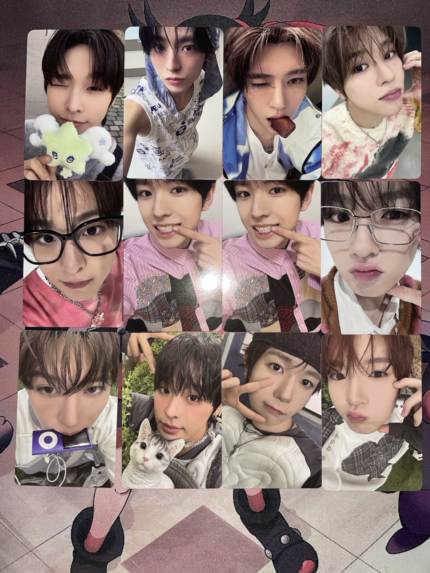 NCT WISH 各系列專卡