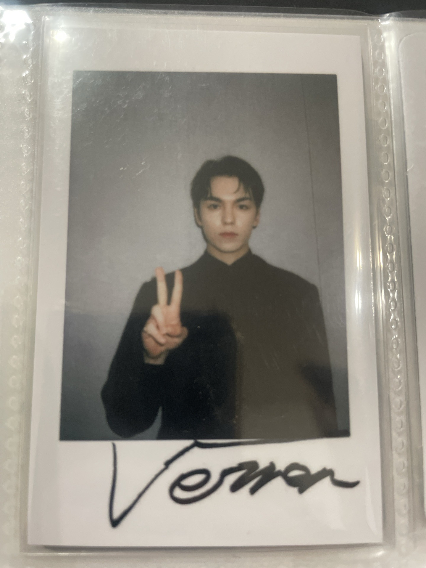 SEVENTEEN Vernon MINI11 yzy 特典卡 ｜一直娛澳門復刻拍立得