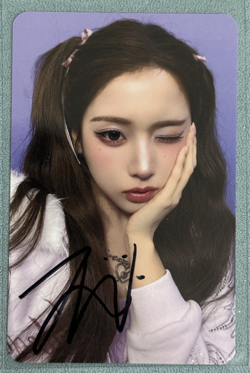 音中一位造型友中籤簽卡