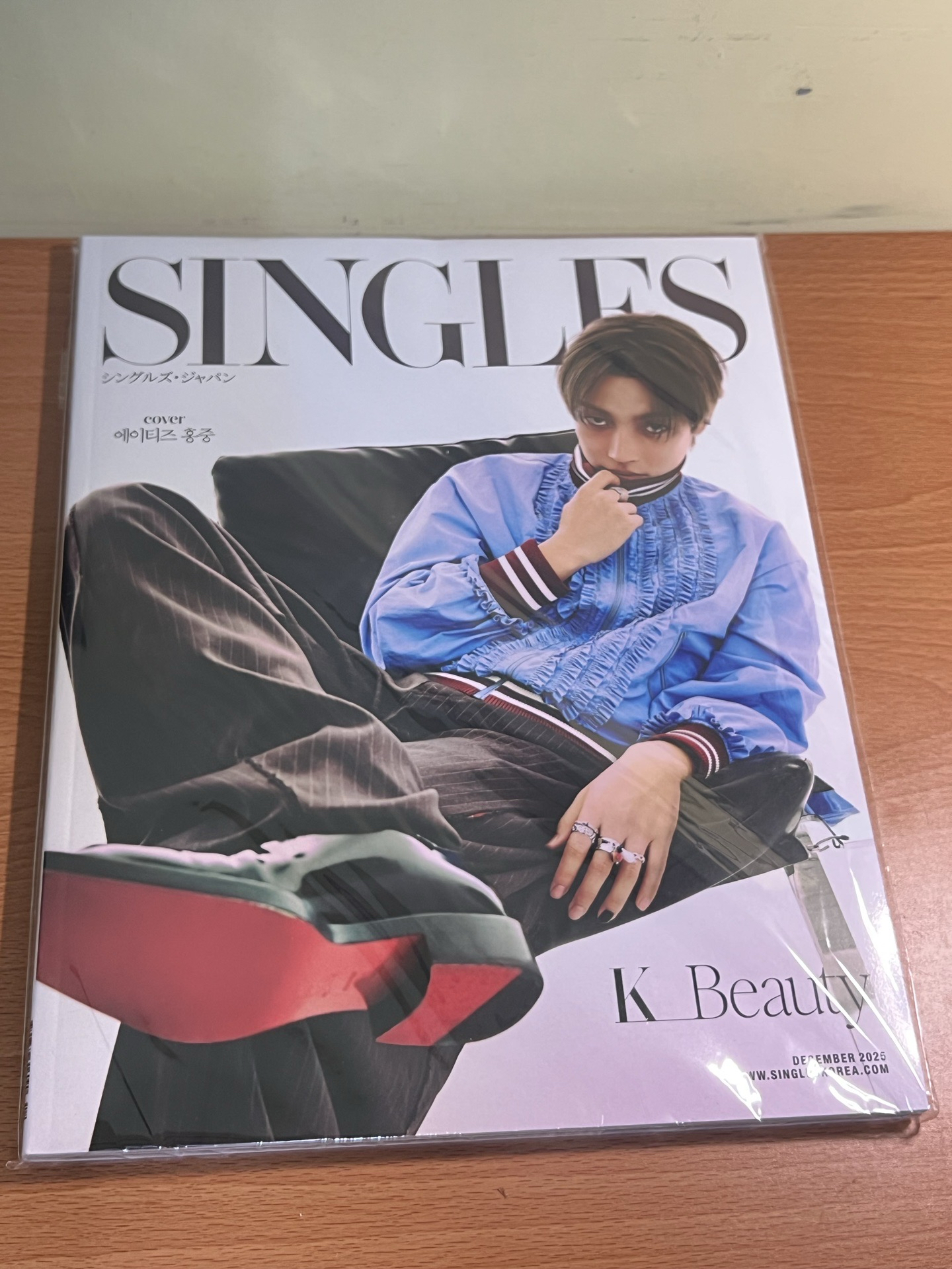 弘中封面 Singles JAPAN VOL.12 雜誌