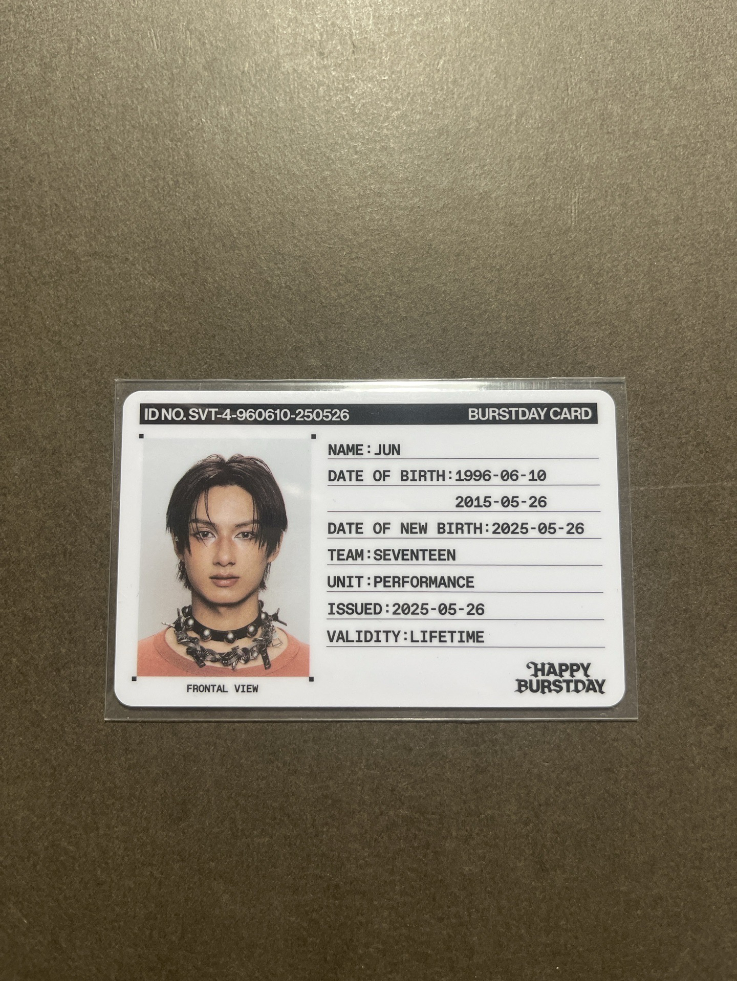 正規五 ID卡（俊）