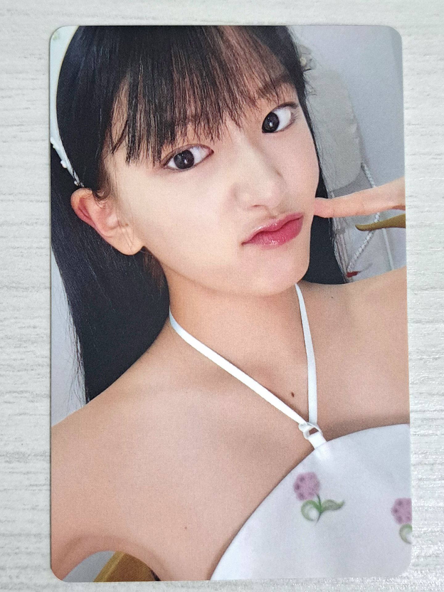 yujin X時裝男士 自拍小卡A1 雜誌卡 安 我的歌聲為你帶來獨一無二的溫暖