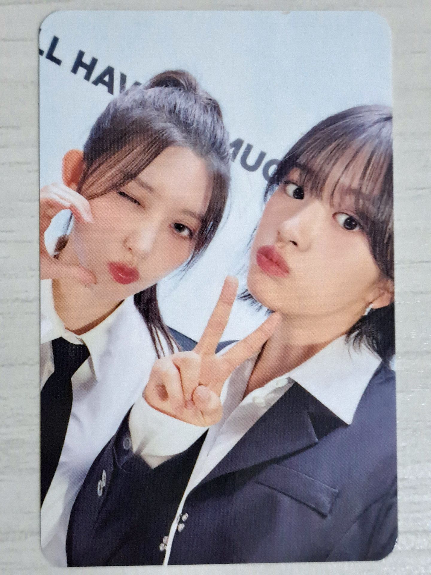 SHOW WHAT I HAVE 隨機卡 安秋雙人卡