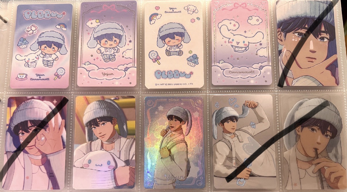 plave bbuu 專卡💙🩷❤️🖤