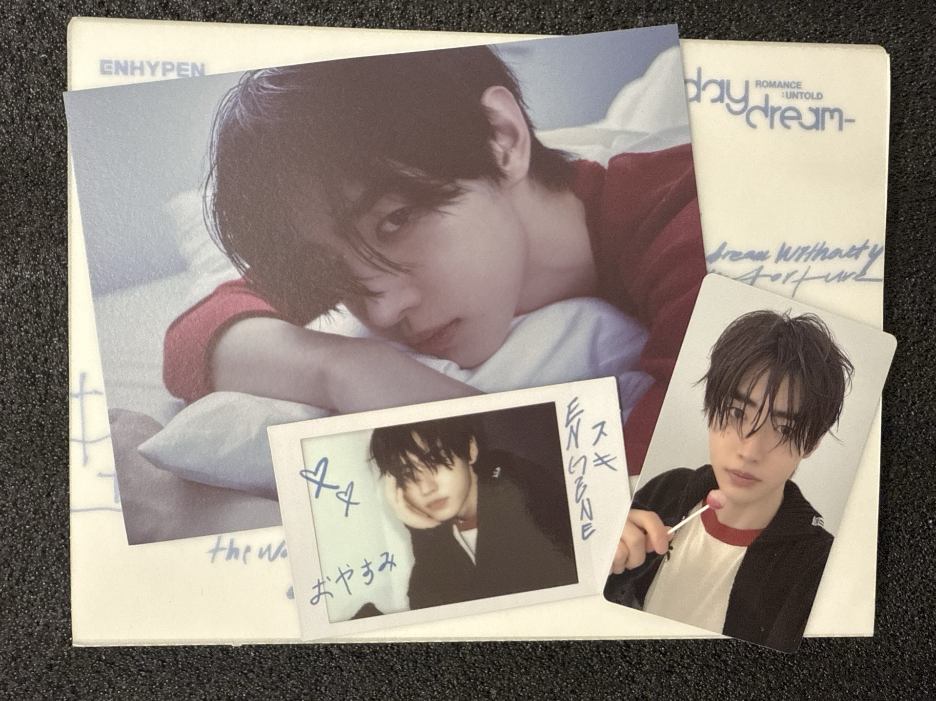 訓全專 正二後續 專輯 日版 明信片+小卡+拍立得 DAYDREAM