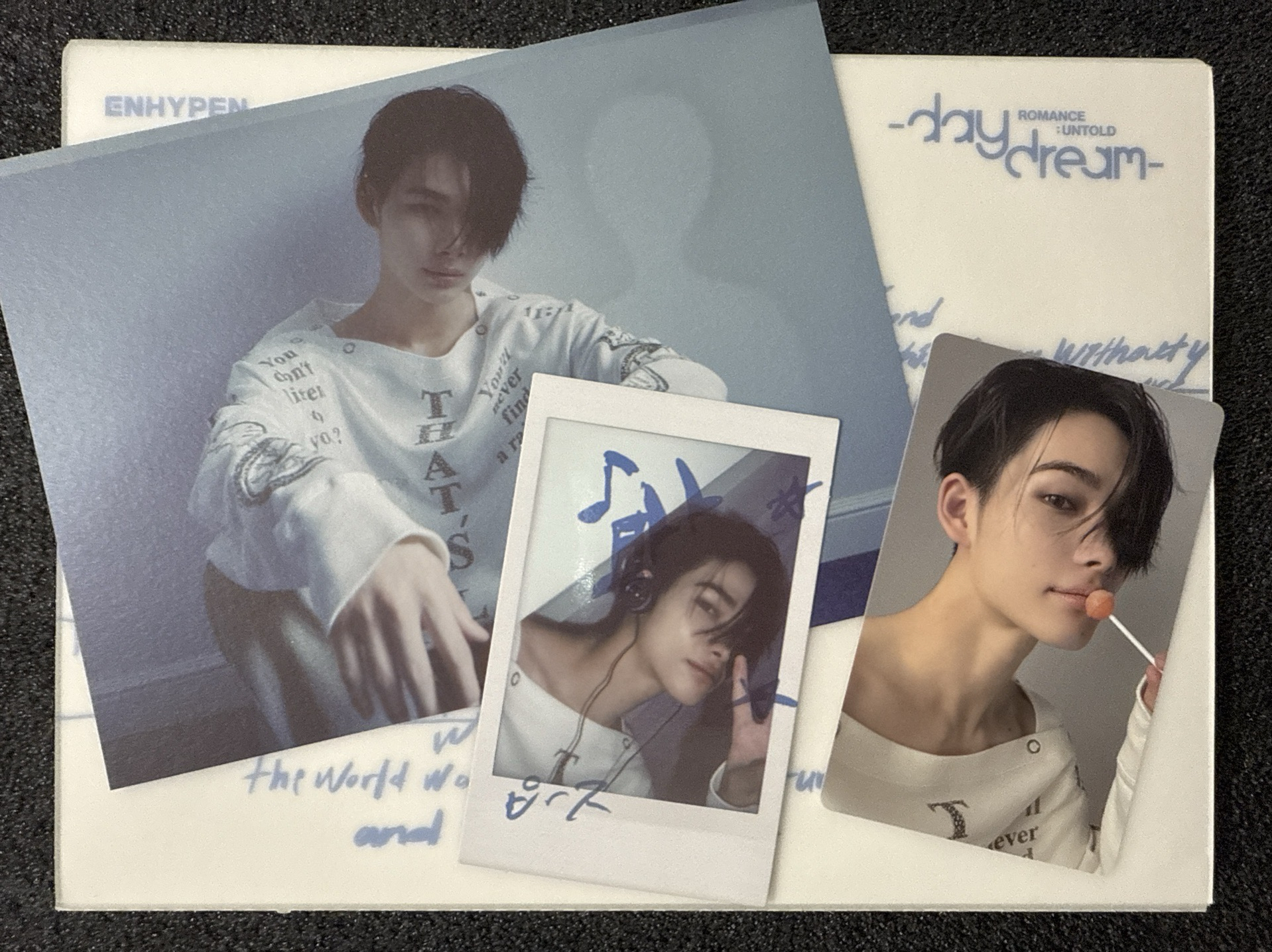 力全專 正二後續 專輯 日版 明信片+小卡+拍立得 DAYDREAM