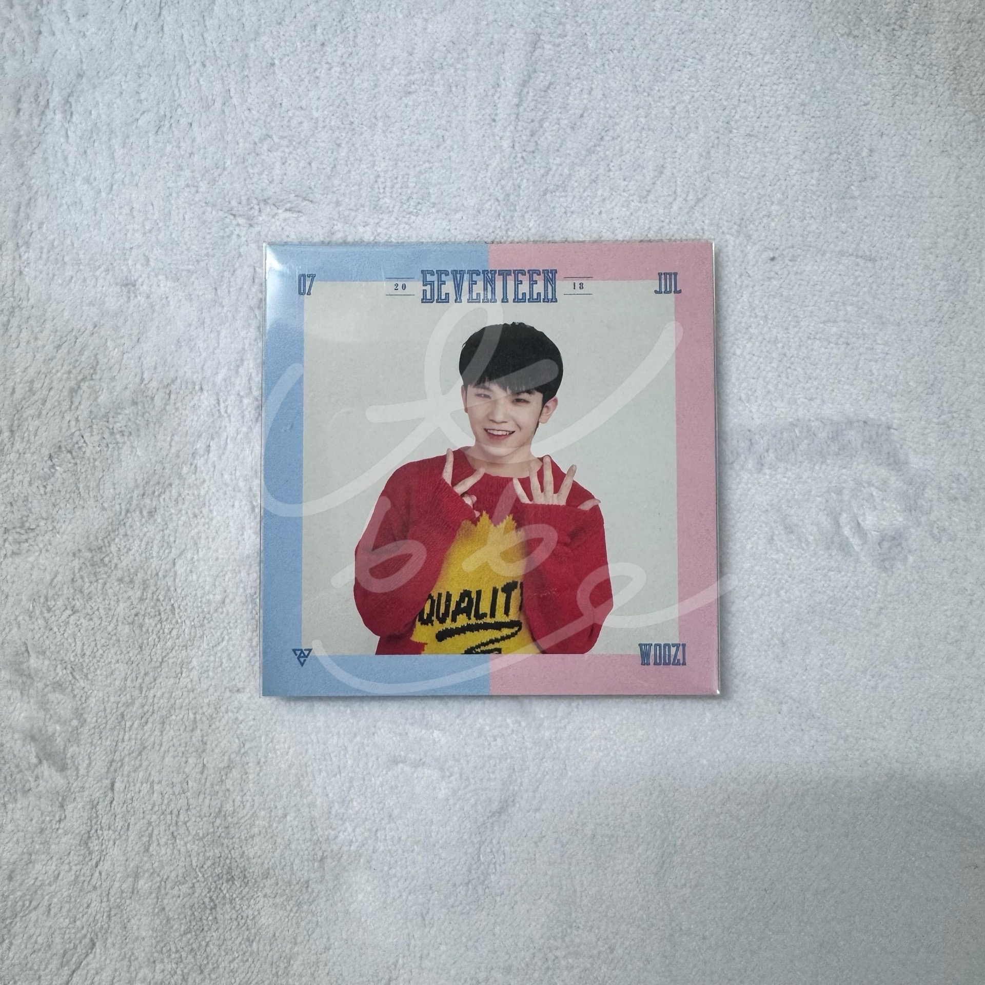 SEVENTEEN 一期年曆卡 woozi