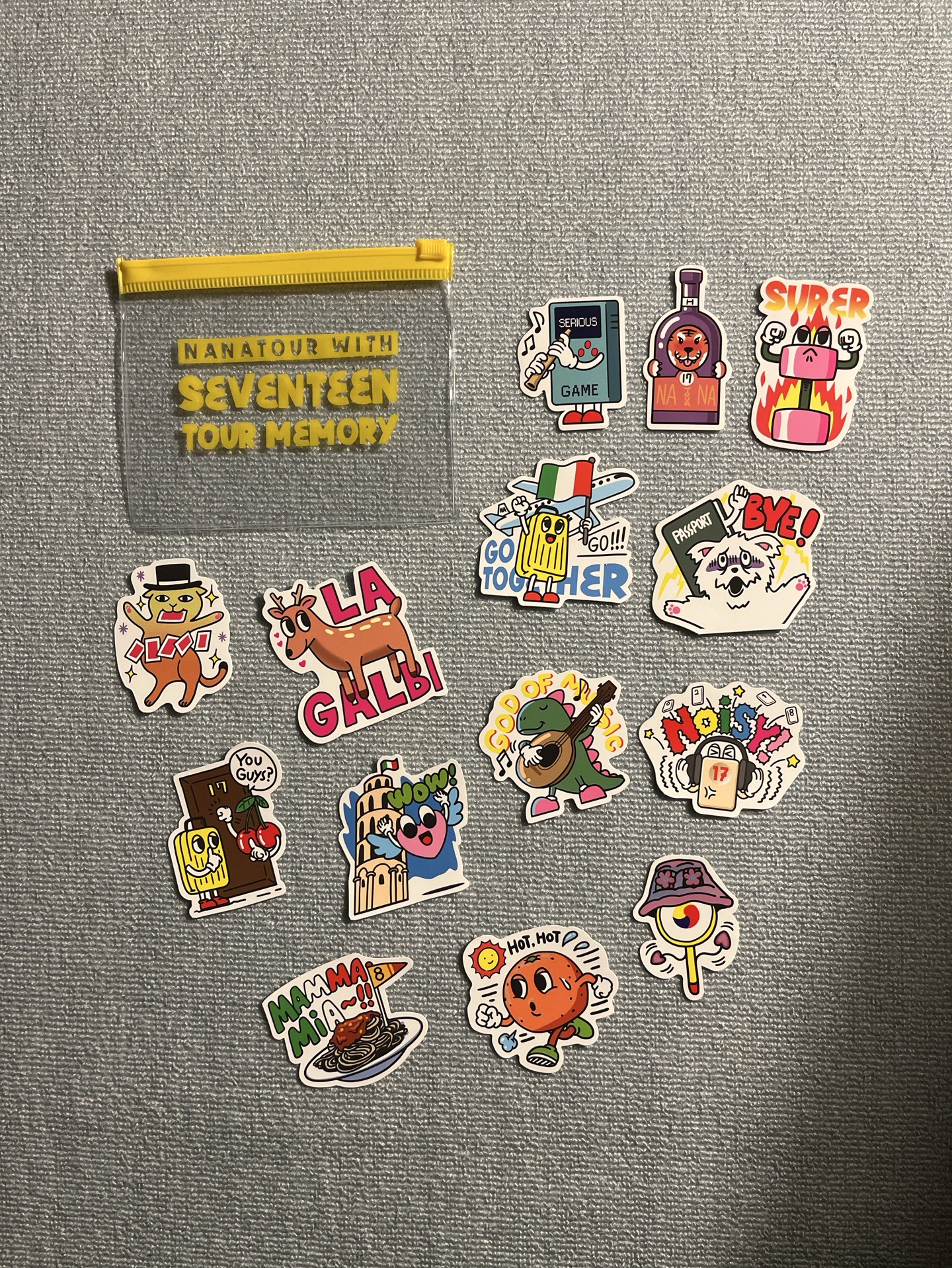 SVT NANATOUR 貼紙組