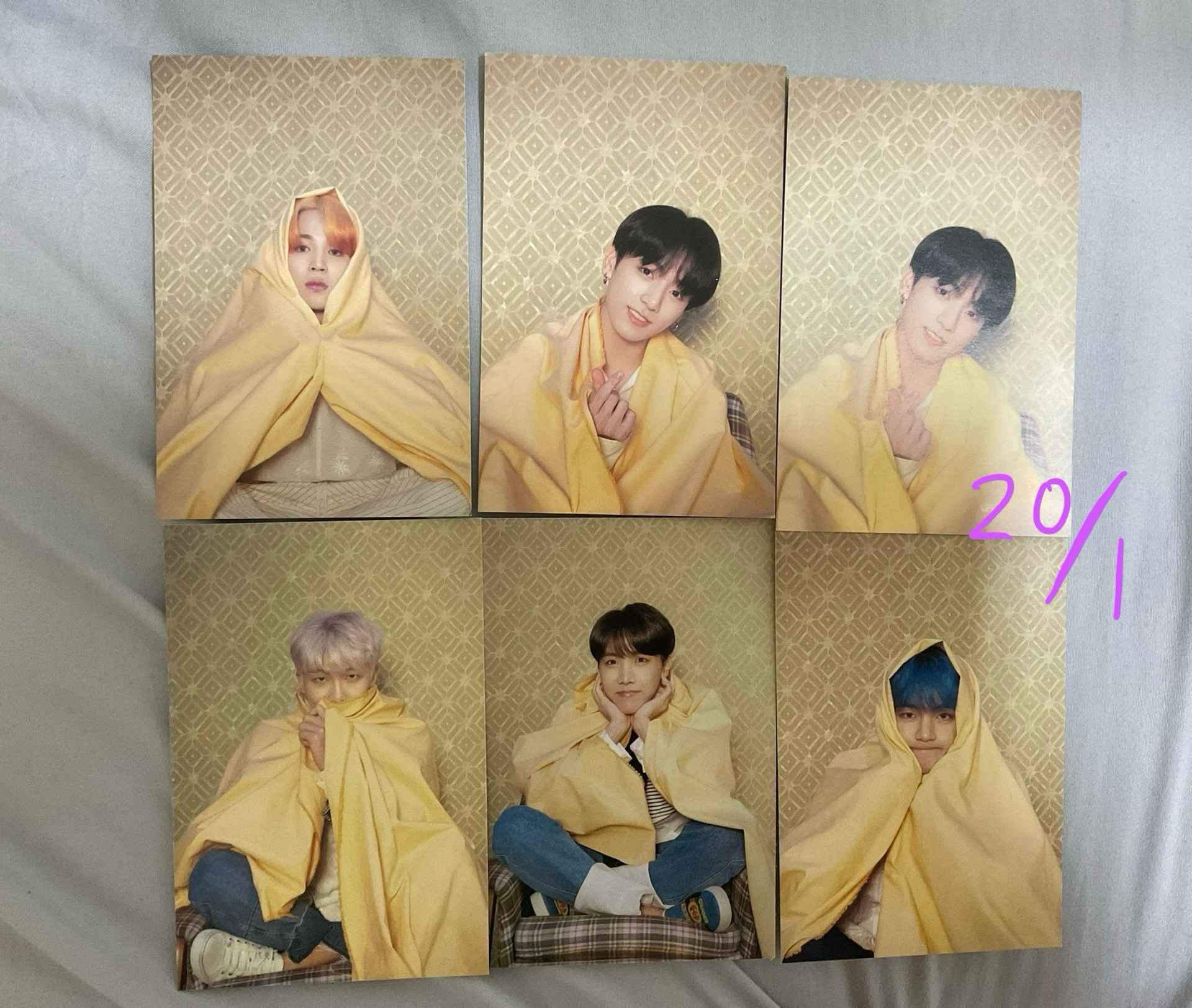 霹靂可愛的明信片