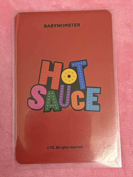 ⭕️Ahyeon HOT SAUCE 隨機卡 