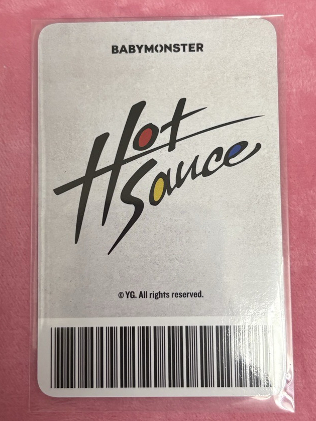 ⭕️Ahyeon HOT SAUCE 線下快閃 滿額卡 