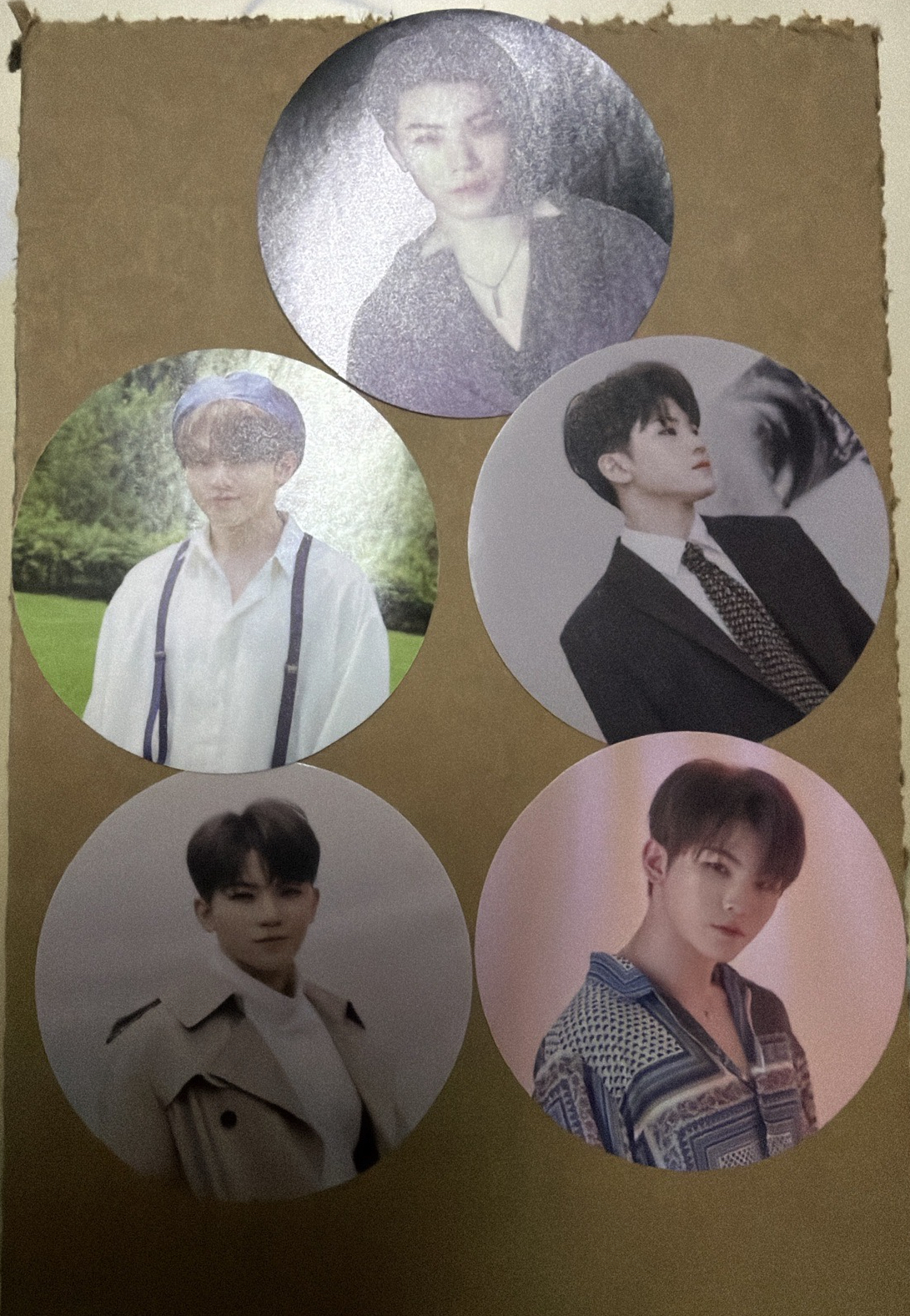 知勳 WOOZI 正規三 an ode 專輯貼紙