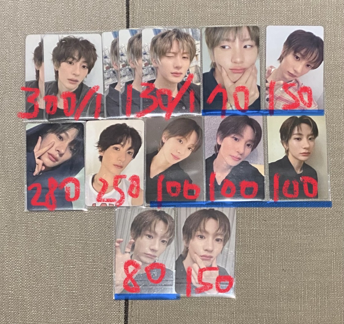 Riize Anton正規一小卡