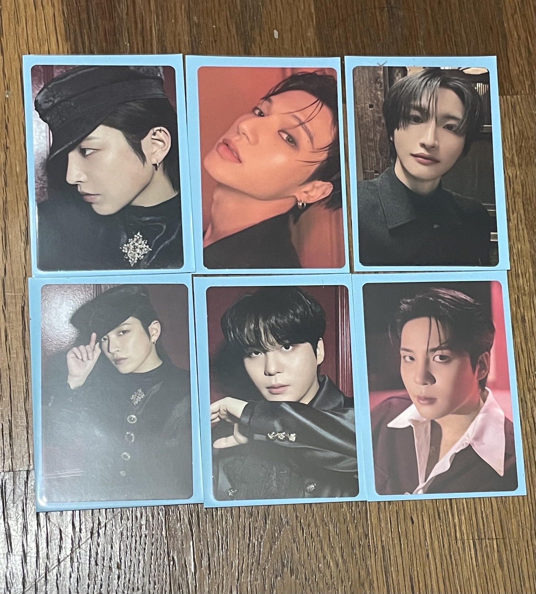 ATEEZ 紅黑專卡 整圖不拆