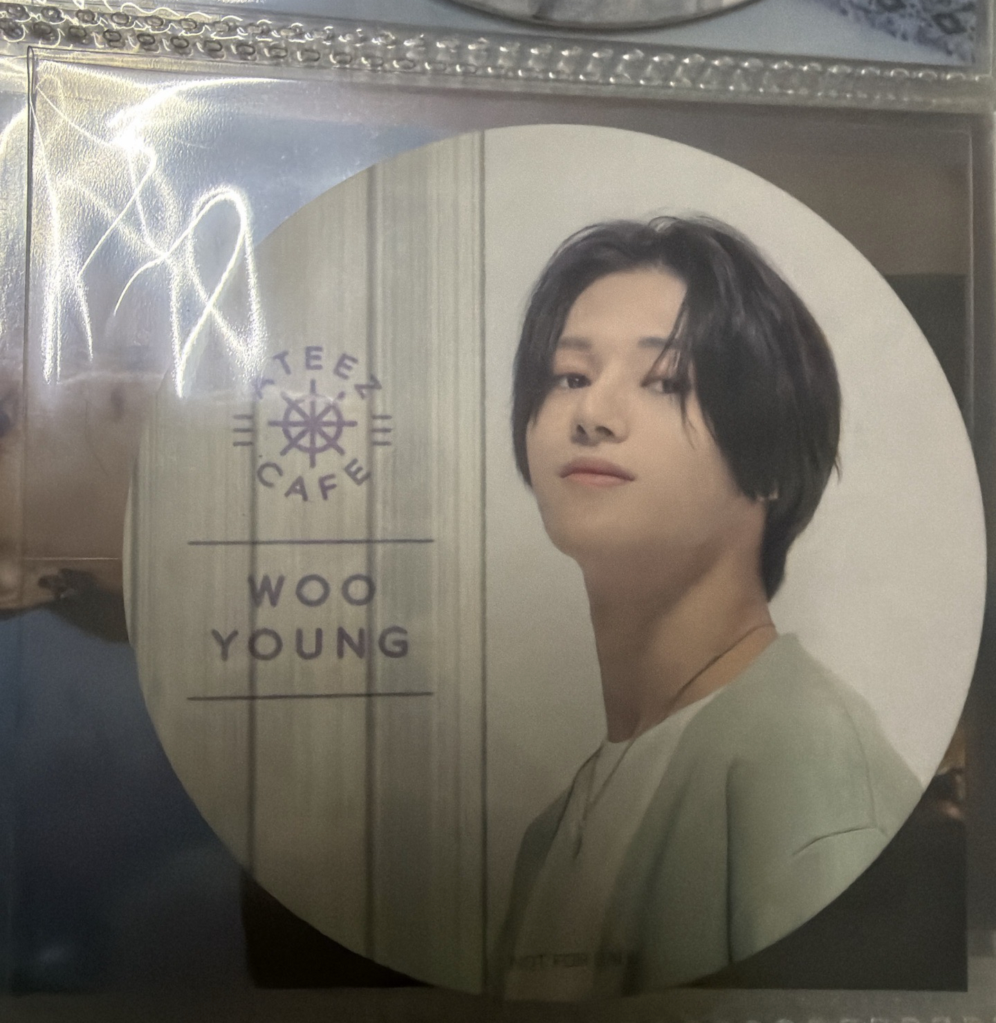 ATEEZ 友榮 日本CAFE 杯墊