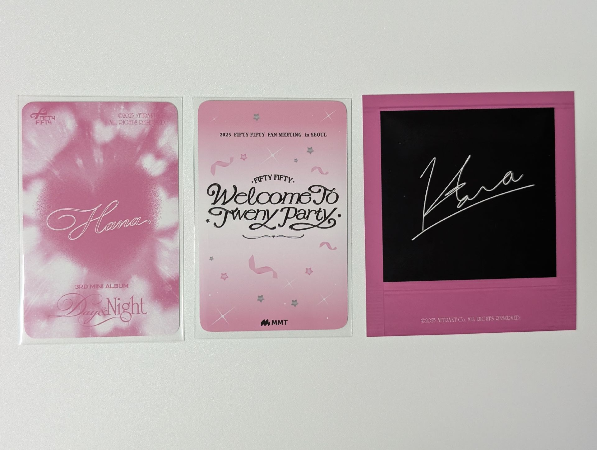 Hana 首爾飯咪場週卡+迷三專卡