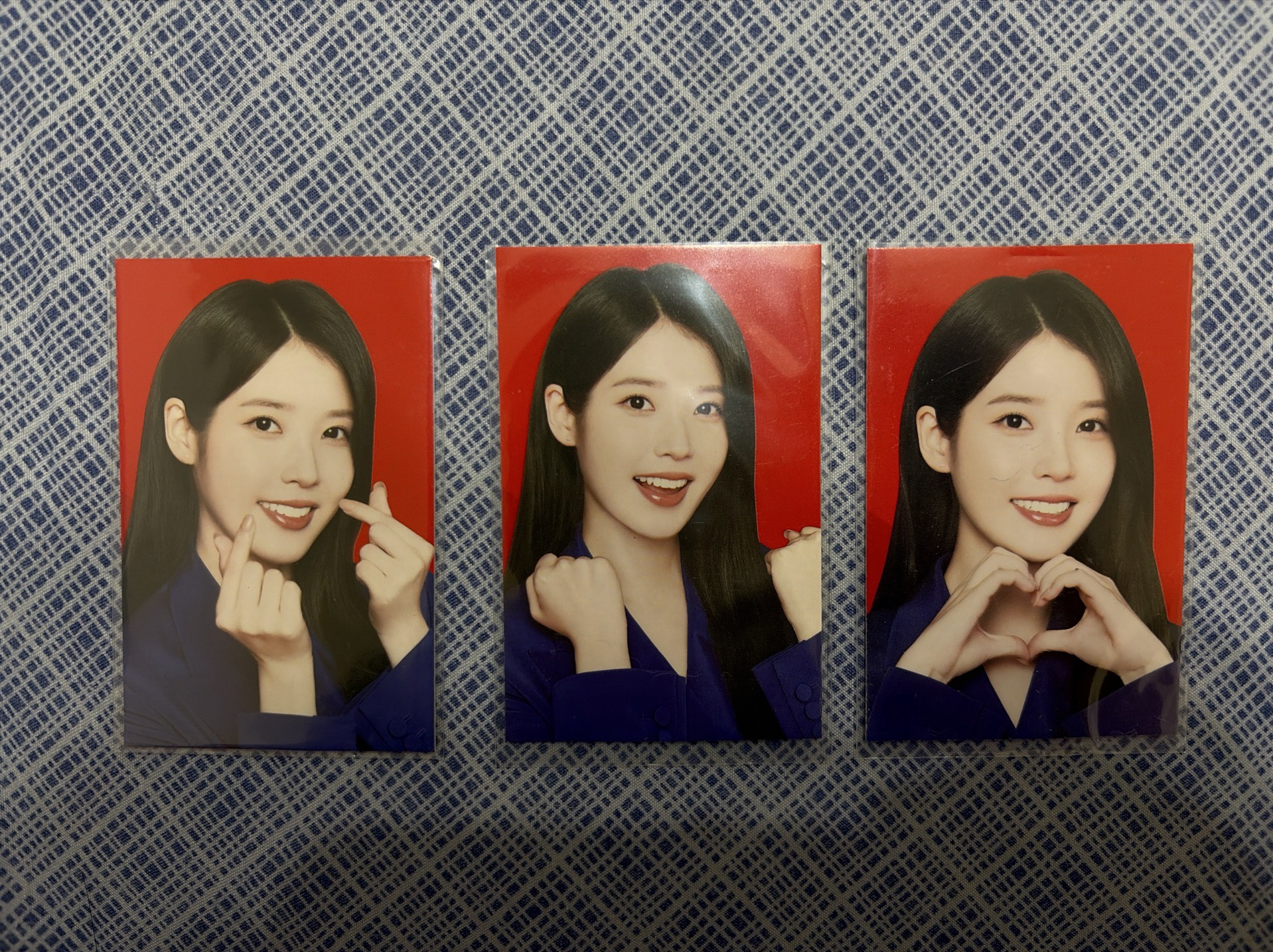 IU高露潔代言卡