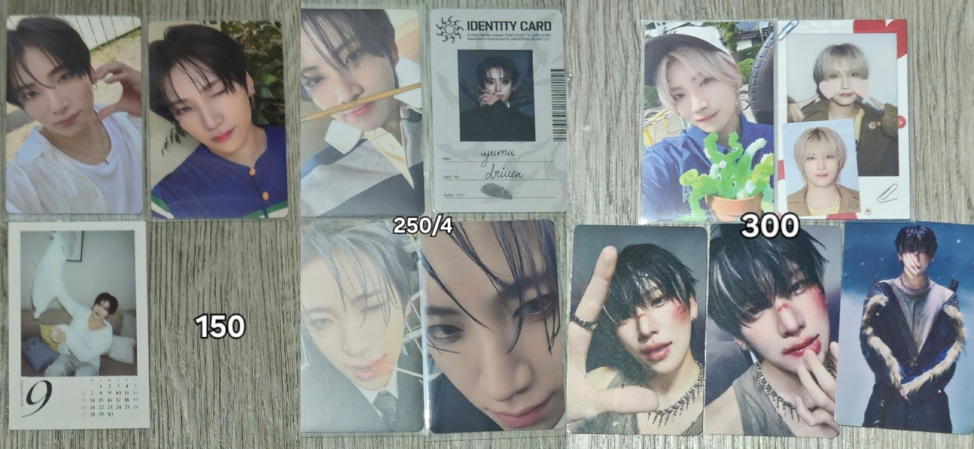 Yuma 2024～2026 年曆set