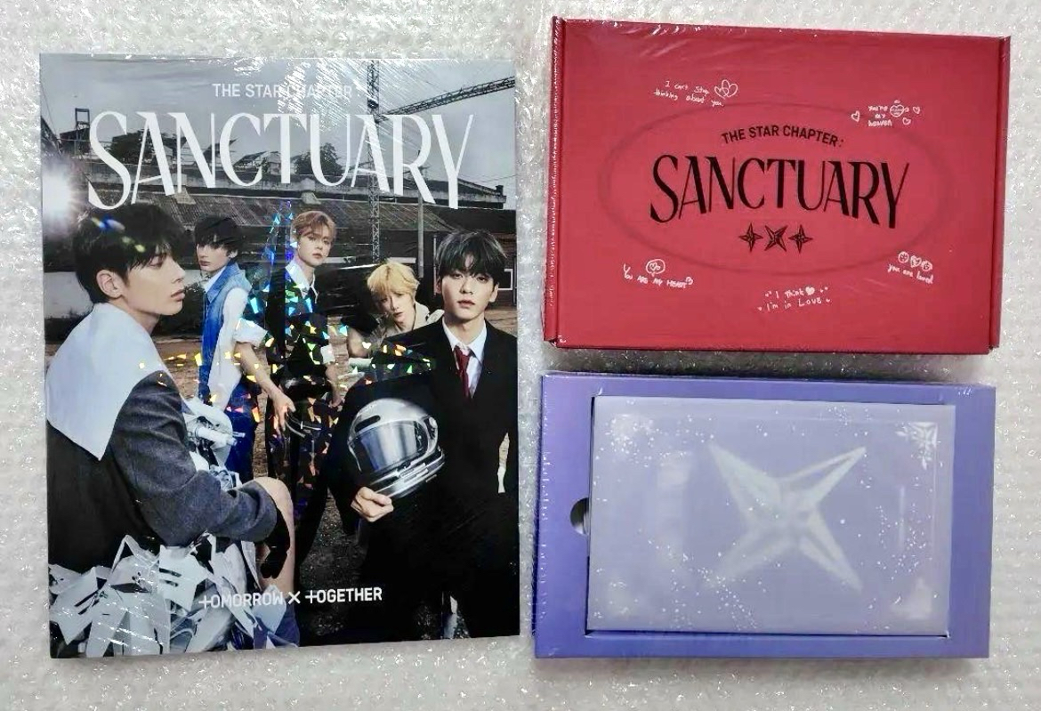 TXT全新未拆專 迷七SANCTUARY 寫真pb版三版本