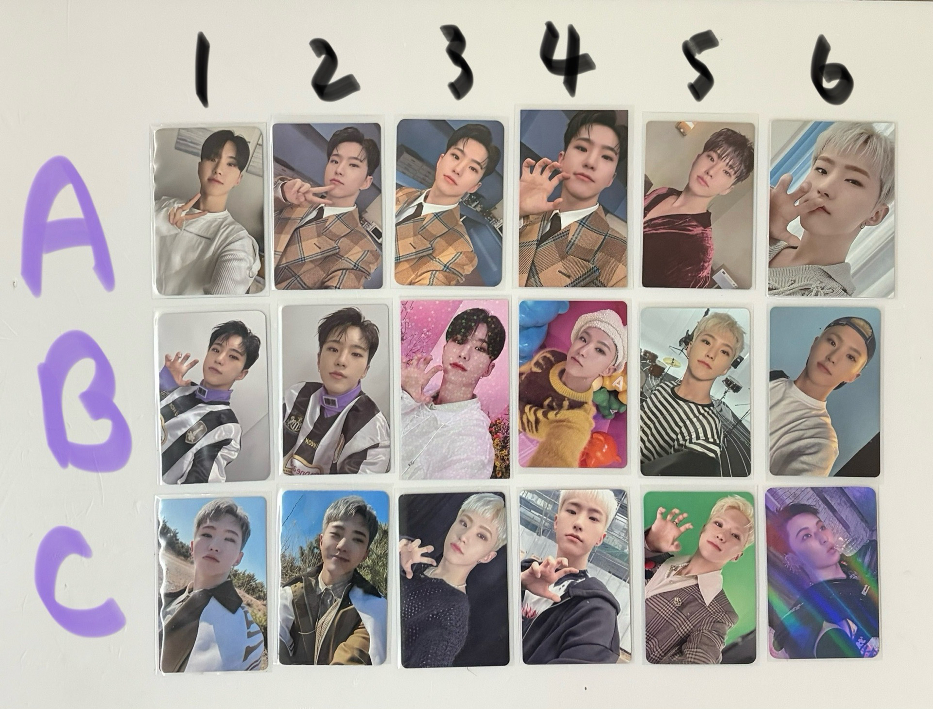 SEVENTEEN HOSHI 小卡