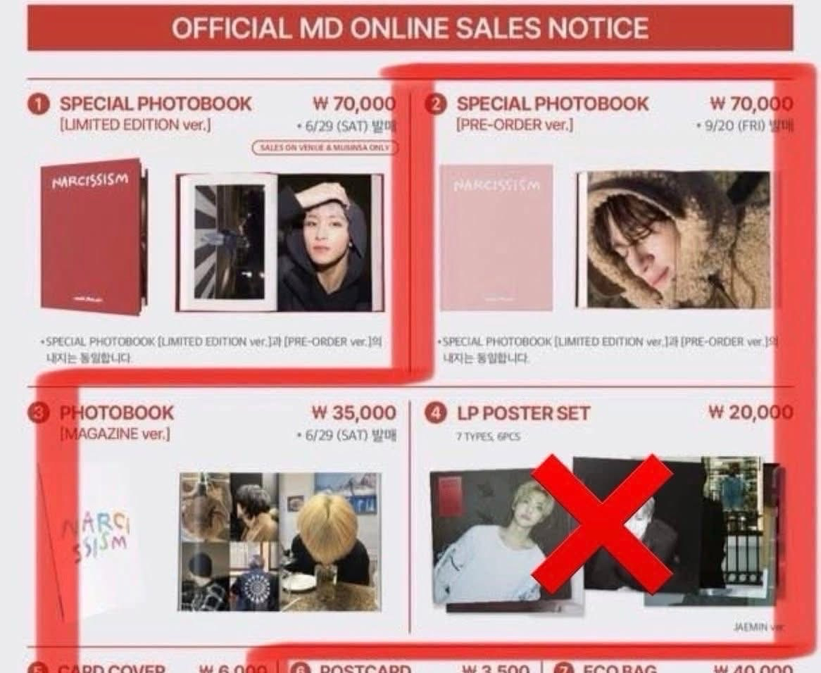 NCT DREAM vip禮 渽民攝影展周邊