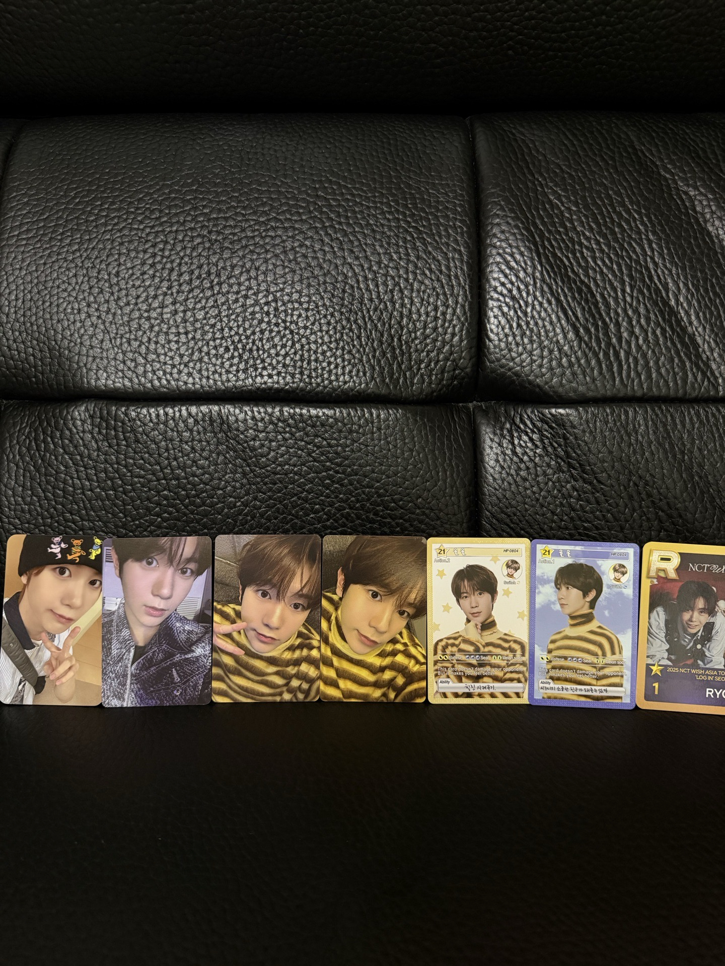 NCT Wish 隨機卡 遊戲任務卡  Ryo