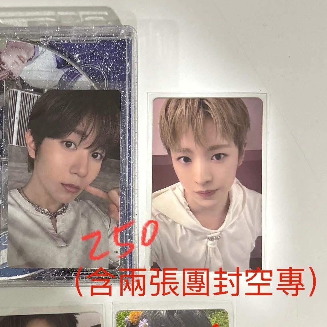 nct wish color 團封空專*2+yushi、ryo wvs特典卡
