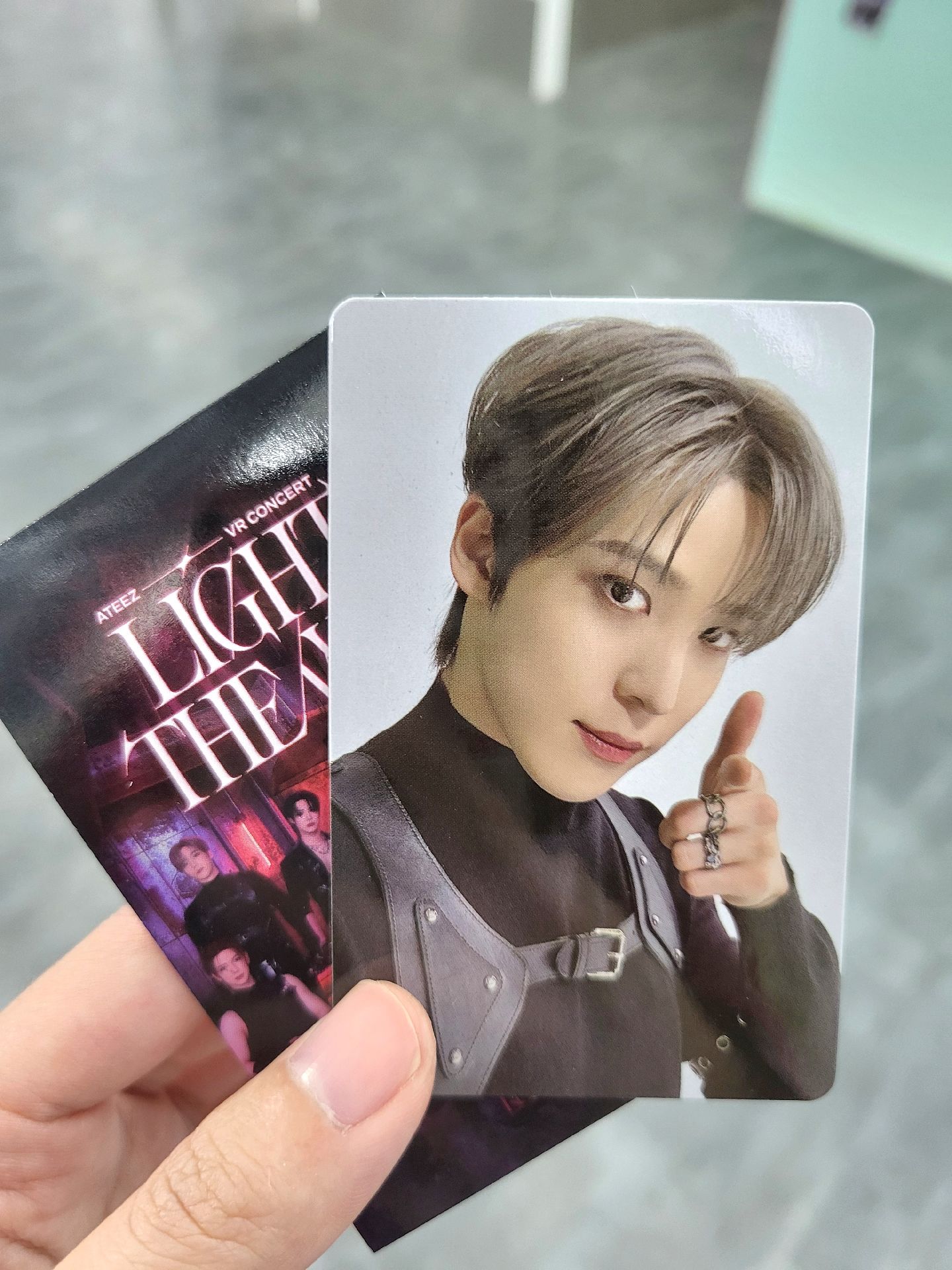 ATEEZ VR電影卡 潤浩+票根