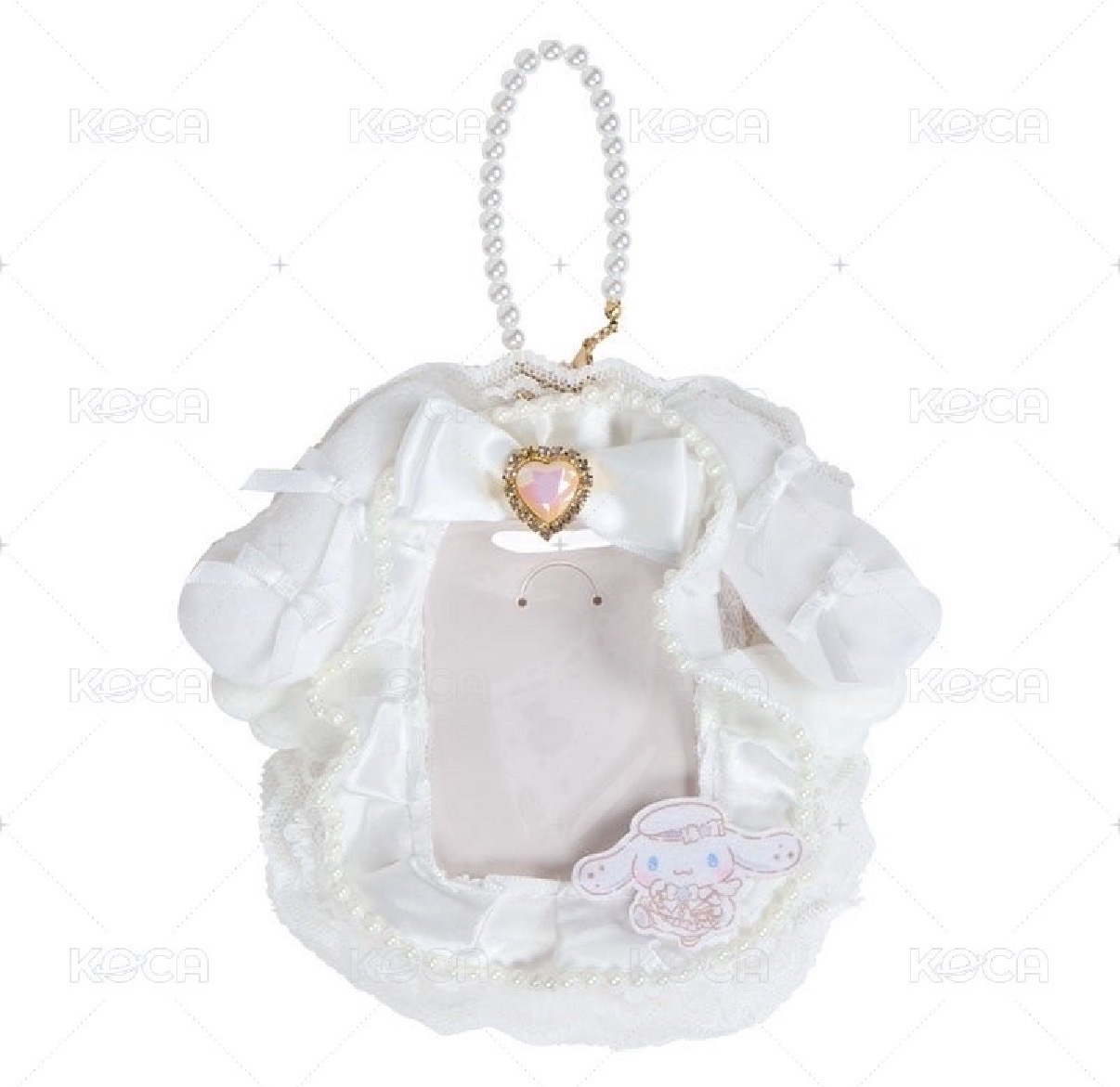 （全新未拆 有多個）三麗鷗 純白天使 大耳狗 玉桂狗 卡套 小卡