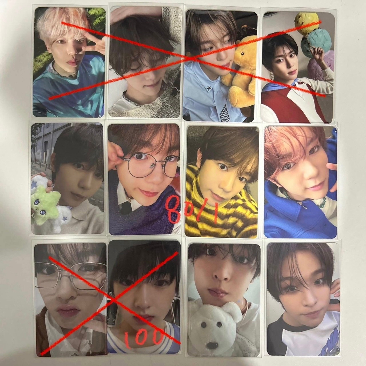 NCT WISH riku、ryo 專卡