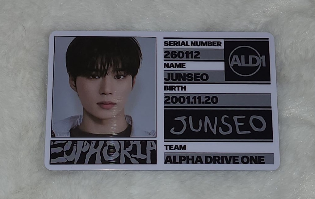 迷一 專輯卡  - 俊抒