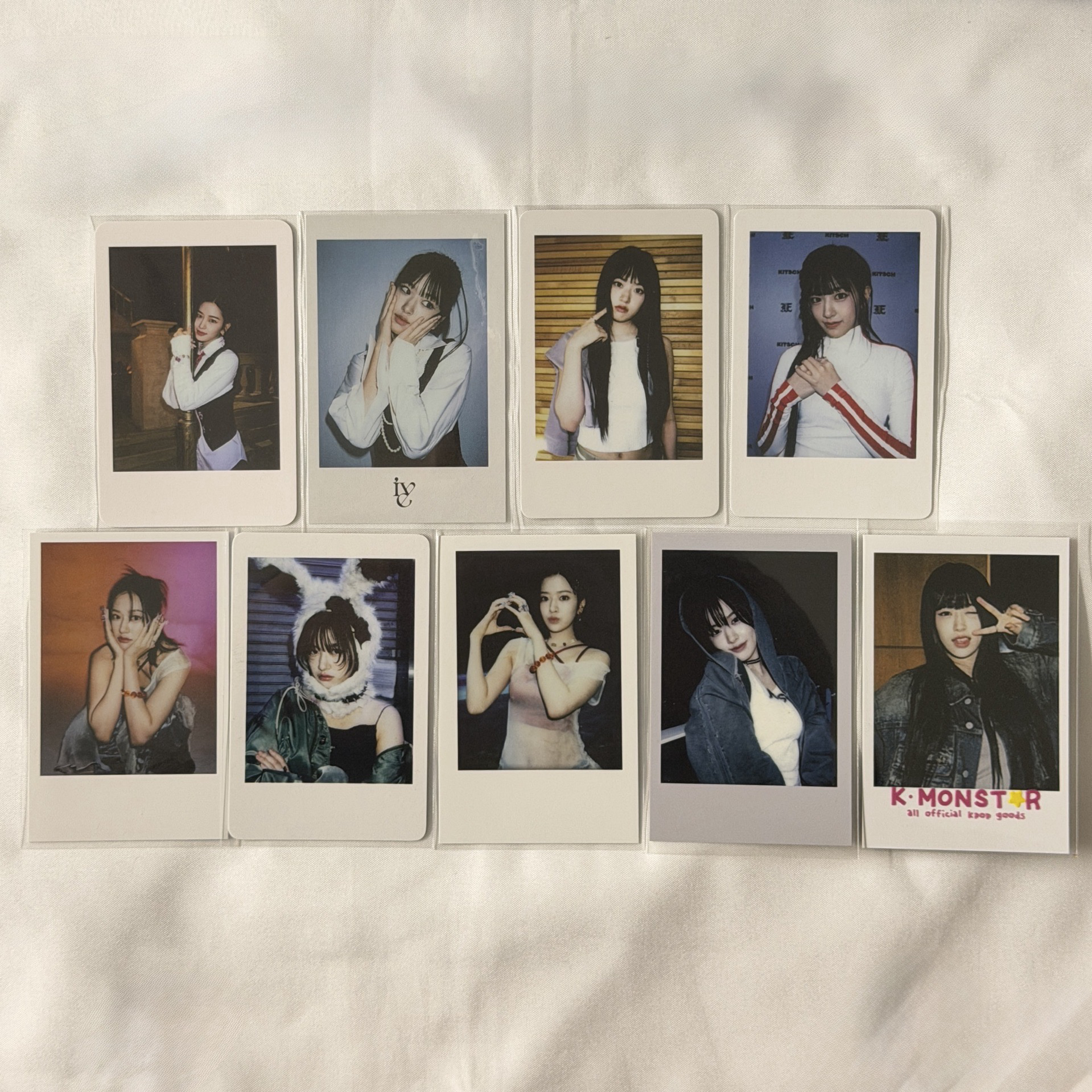 IVE 安俞真歷代拍立得/幸運卡