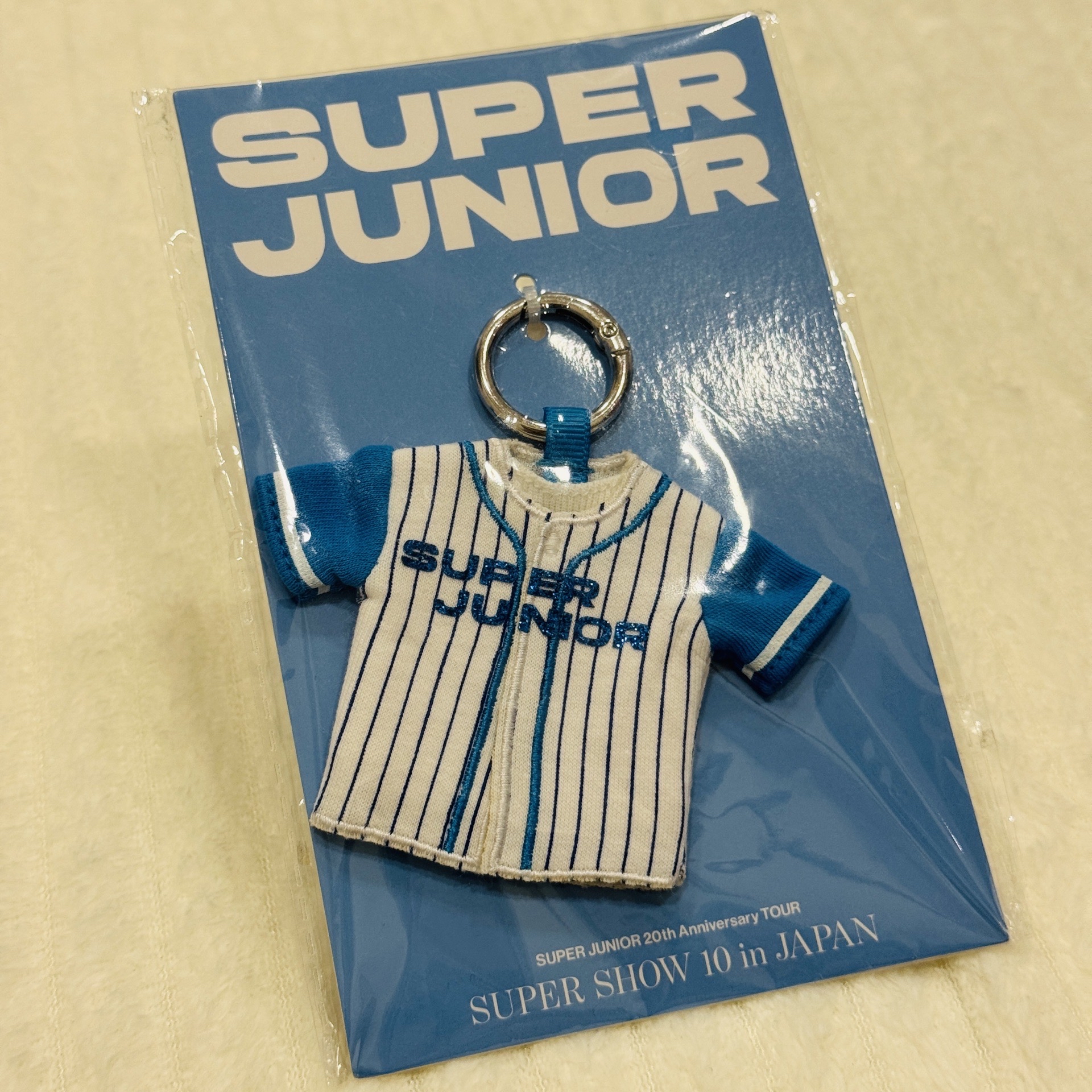 SUPER JUNIOR SUPER SHOW 10 in Japan 球衣鑰匙圈