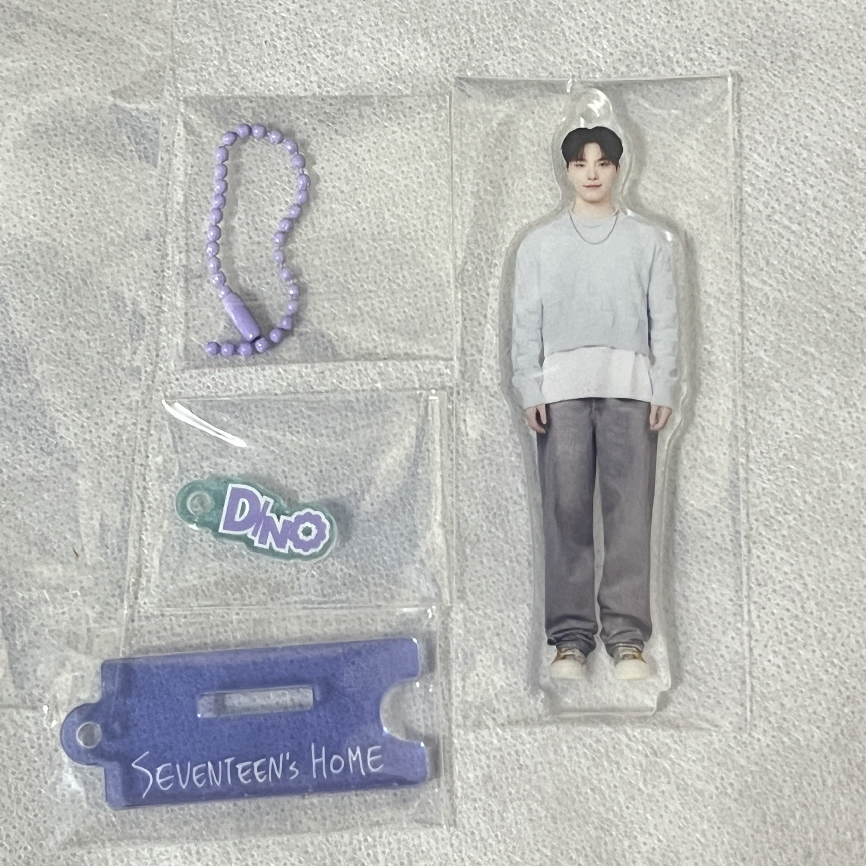 燦 24‘HOME 鑰匙圈吊飾 壓克力鑰匙扣