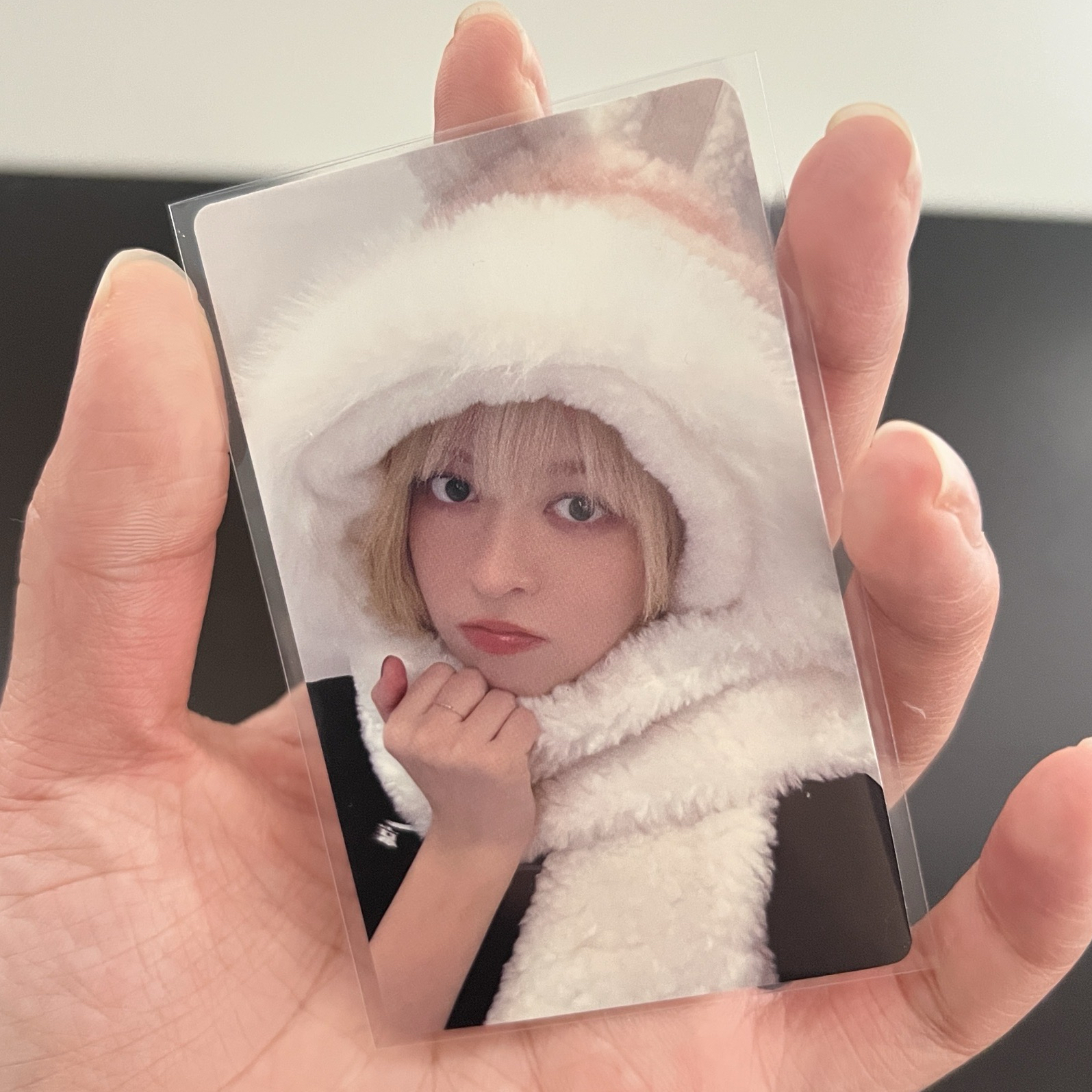 NMIXX 正規一 Blue Valentine JU簽售卡 溫馨兔子 莉莉 Lily