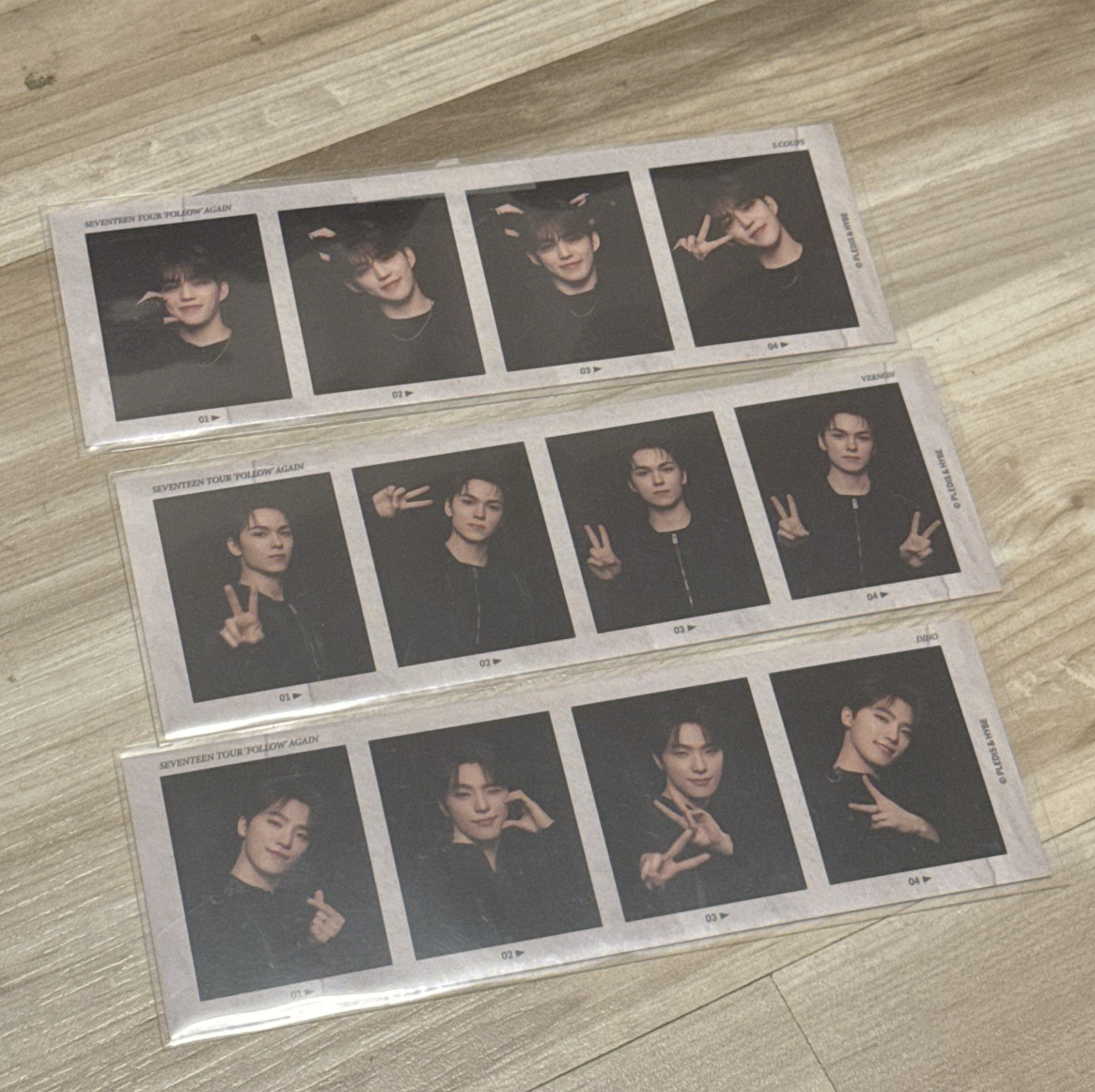 seventeen follow again場週人生四格哲率燦