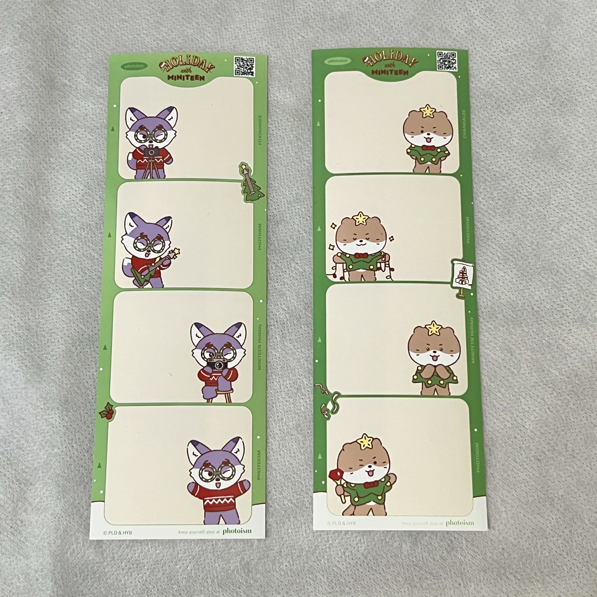 圓/燦 聖誕MINITEEN 人生四格卡 