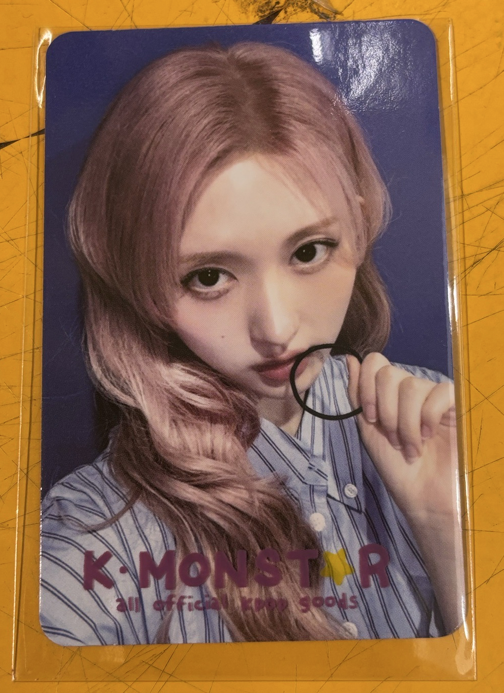 ［在台現貨］IVE SECRET km 簽售卡 金秋天