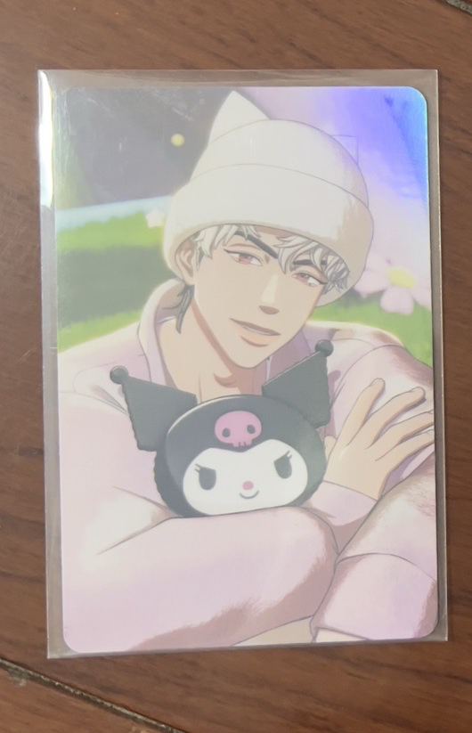 ❤️抱娃鐳射卡（如圖）